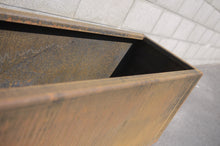 Load image into Gallery viewer, Top view of Corten NZ&#39;s 1200mm Long Planter.
